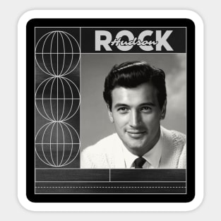 Rock Hudson Sticker